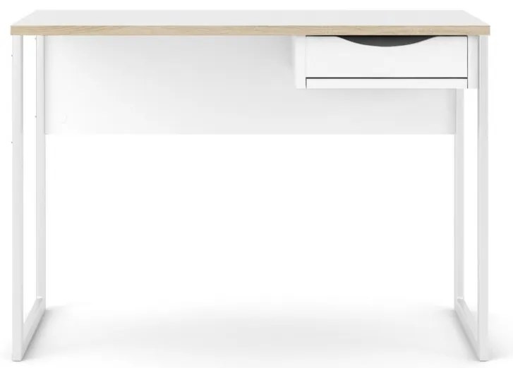 Felix Light íróasztal 110, fehér matt / fehér