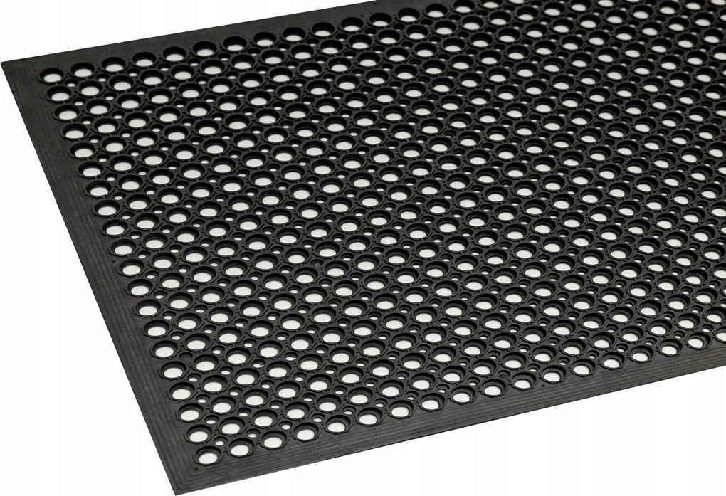 Lábtörlő Áttört Külső Gumiszőnyeg 45x75 cm