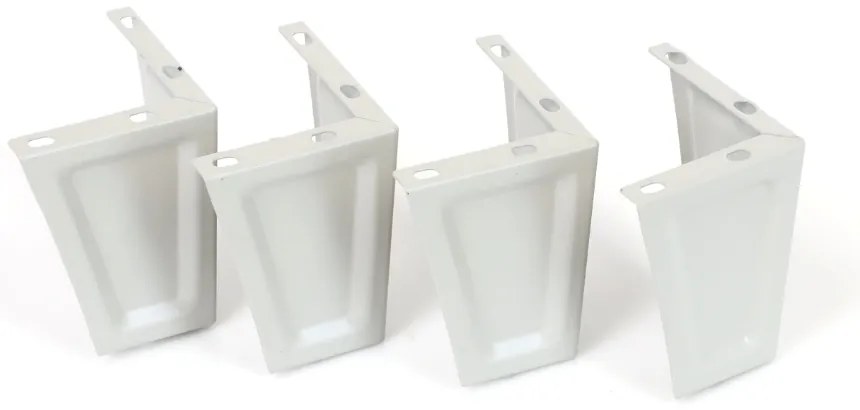 Fém szekrény fa ajtókkal, 60 x 50 x 190 cm, fix lábakkal, hengerzár, bükkfa