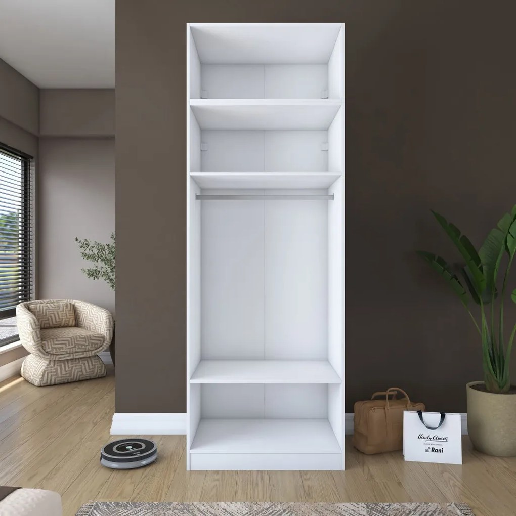 Gardróbszekrény, 90 cm – BA211