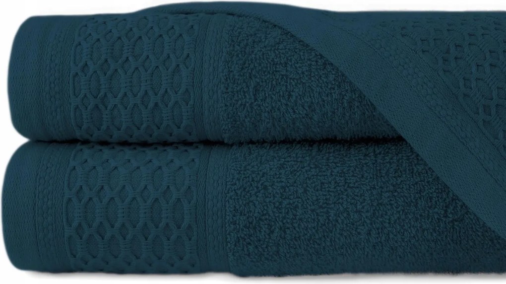 Solano törölköző 30x50 gránátkék frottír 100% pamut