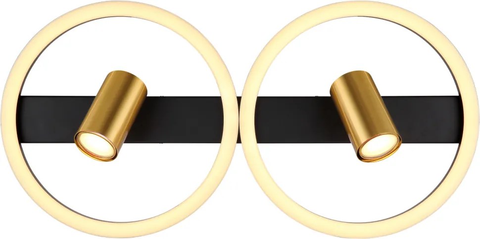 Fali Lámpa Matt fekete MARRIE GLOBO-57033-2