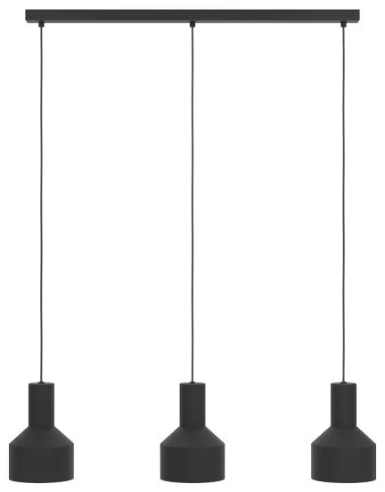 Eglo 99552 - Csillár zsinóron CASIBARE 3xE27/40W/230V