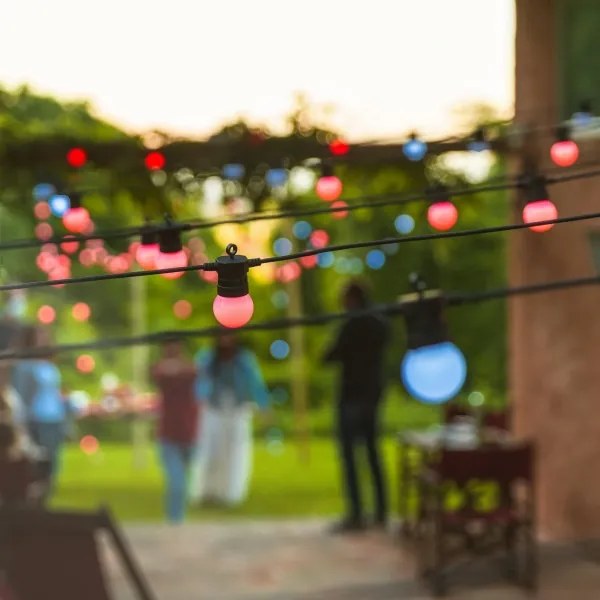 Twinkly TWF020STP-BEU - LED RGB kültéri dekoratív lánc 20xLED 14m IP44 Wi-Fi