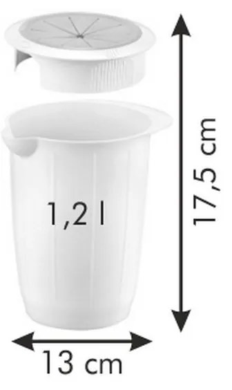 Tescoma DELÍCIA Kevero edény védo fedéllel 1,2 l,