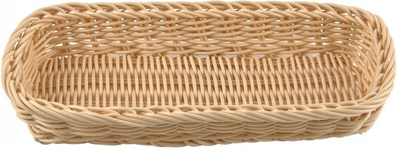 Polipropilén kosár 27cm krémszínű