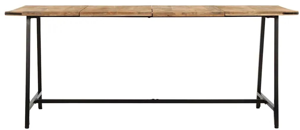 tömör mangófa étkezőasztal 180x90x75 cm