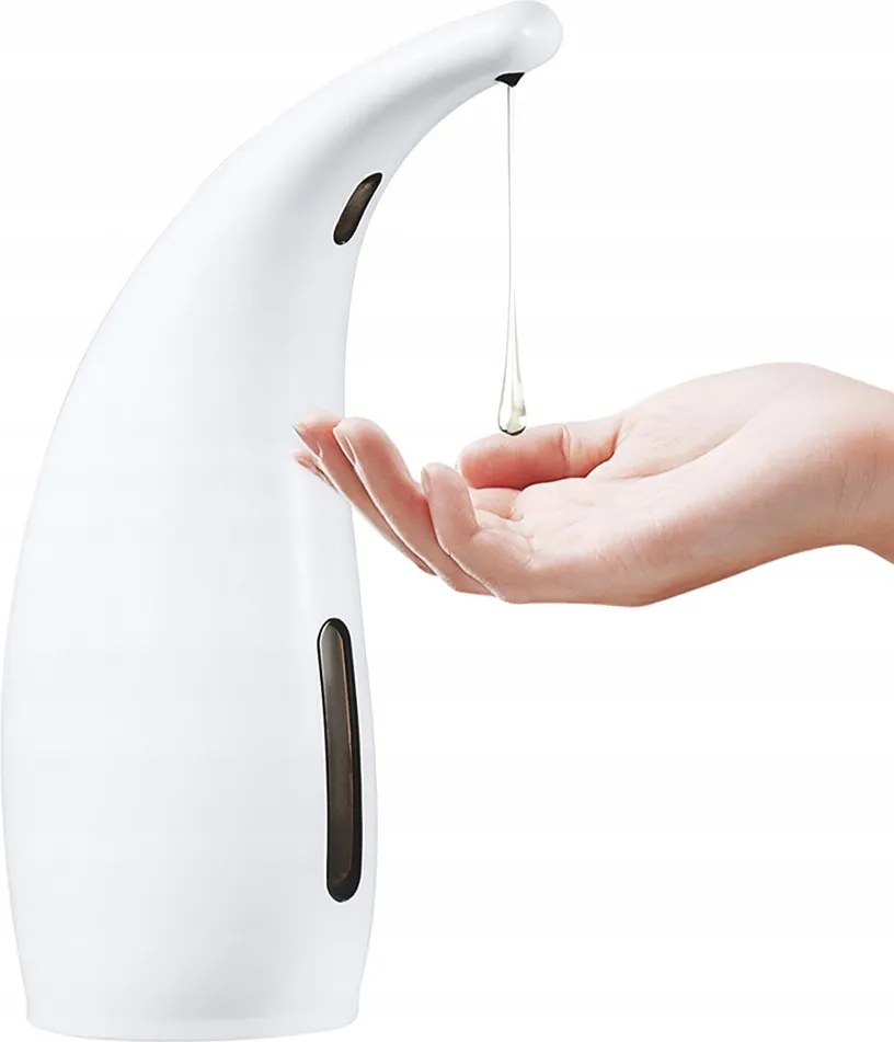 Érintésmentes Automata Szappanadagoló 300ML Fehér IPX7 Elemes