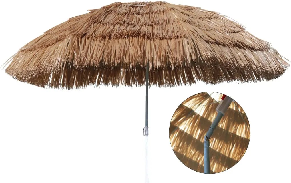 HI Hawaï bézs strandnapernyő 160 cm