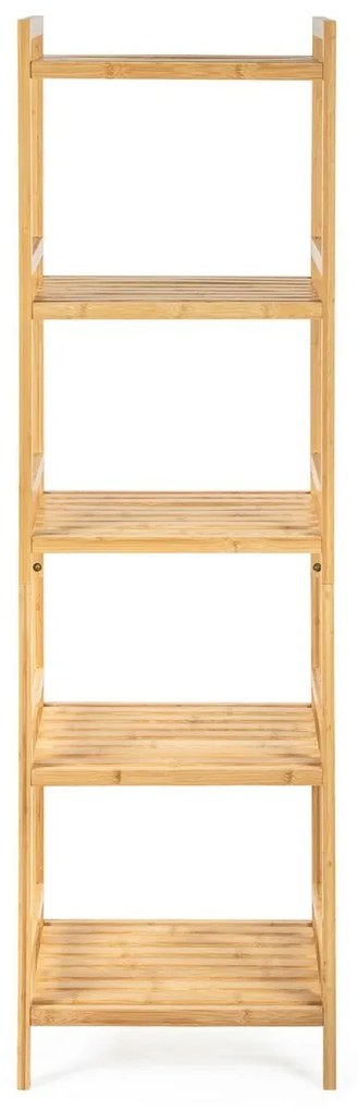 G21 Bambusz polc, 5 polc, 5 emelet