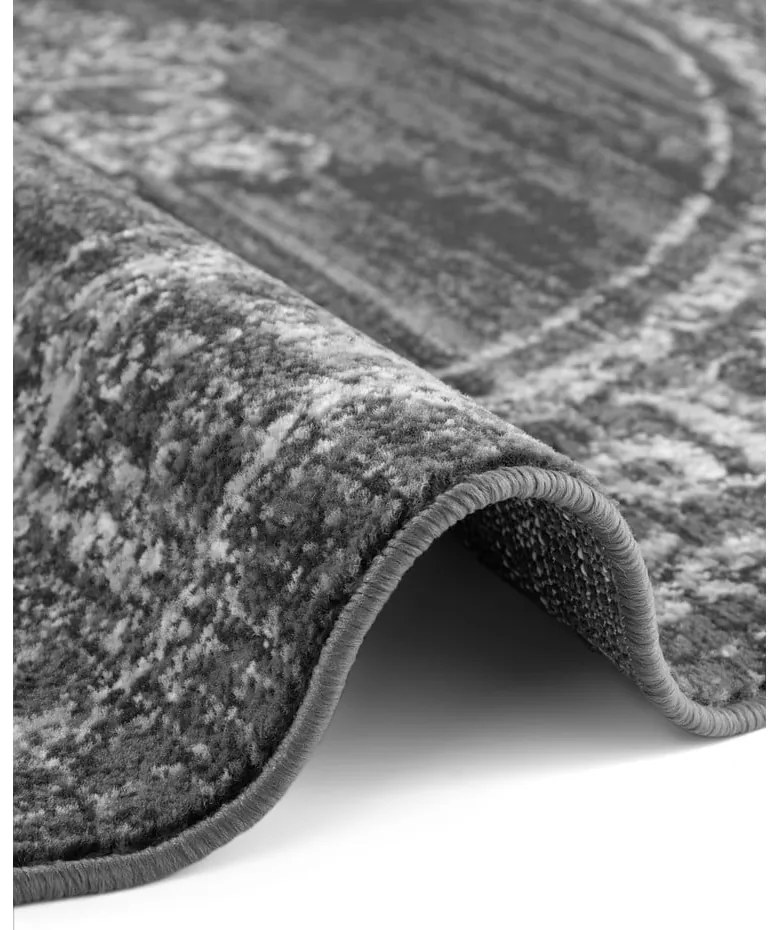Szürke kerek szőnyeg ø 160 cm Gloria Lydia – Hanse Home