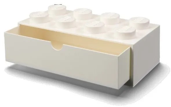 Brick fehér fiókos doboz, 31,6 x 11,3 cm - LEGO®