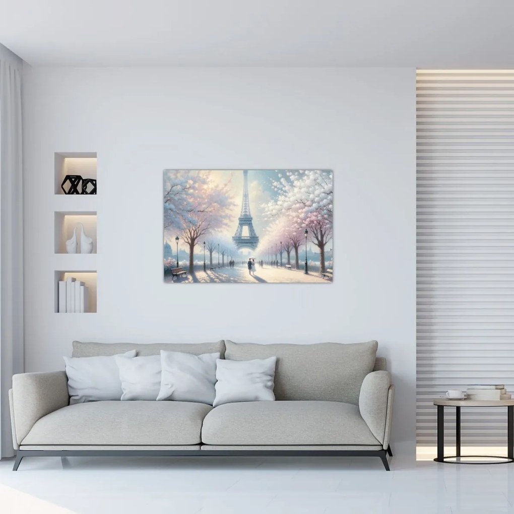 Kép - Párizsi festmény (90x60 cm)