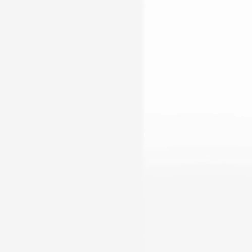 magasfényű fehér szerelt fa dohányzóasztal 55 x 55 x 36,5 cm