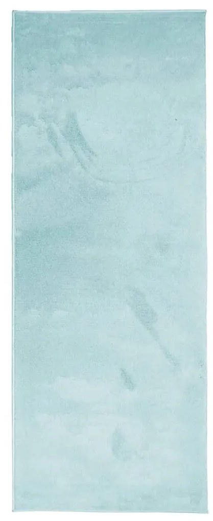 OVIEDO zöld rövid szálú szőnyeg 80 x 200 cm