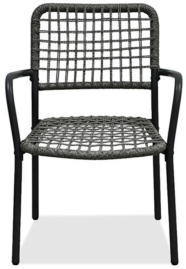 Autronic Kerti garnitúra 1+2, fém, polirattan,szürke , AZ-L1103 GREY