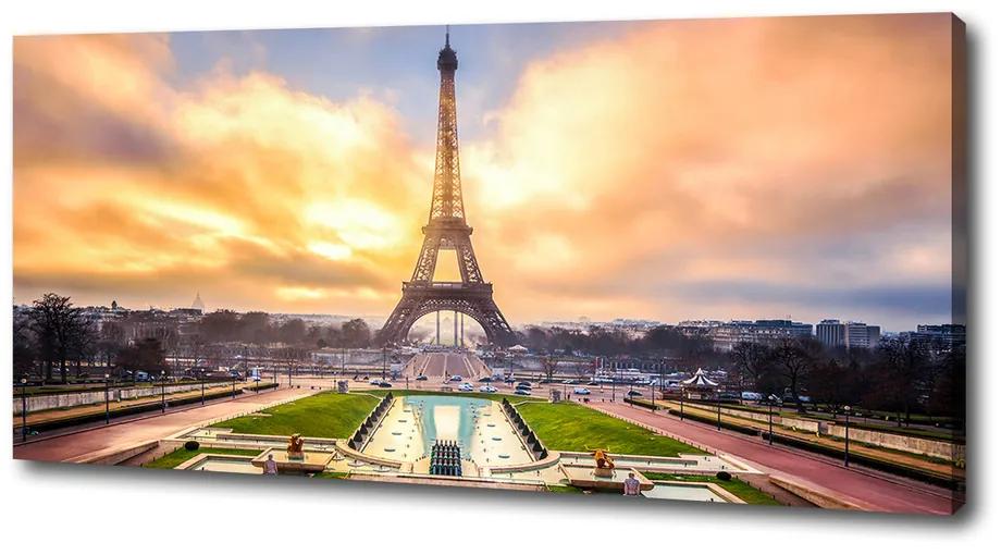 Vászonfotó Párizsi eiffel-torony pl-oc-125x50-f-61738045