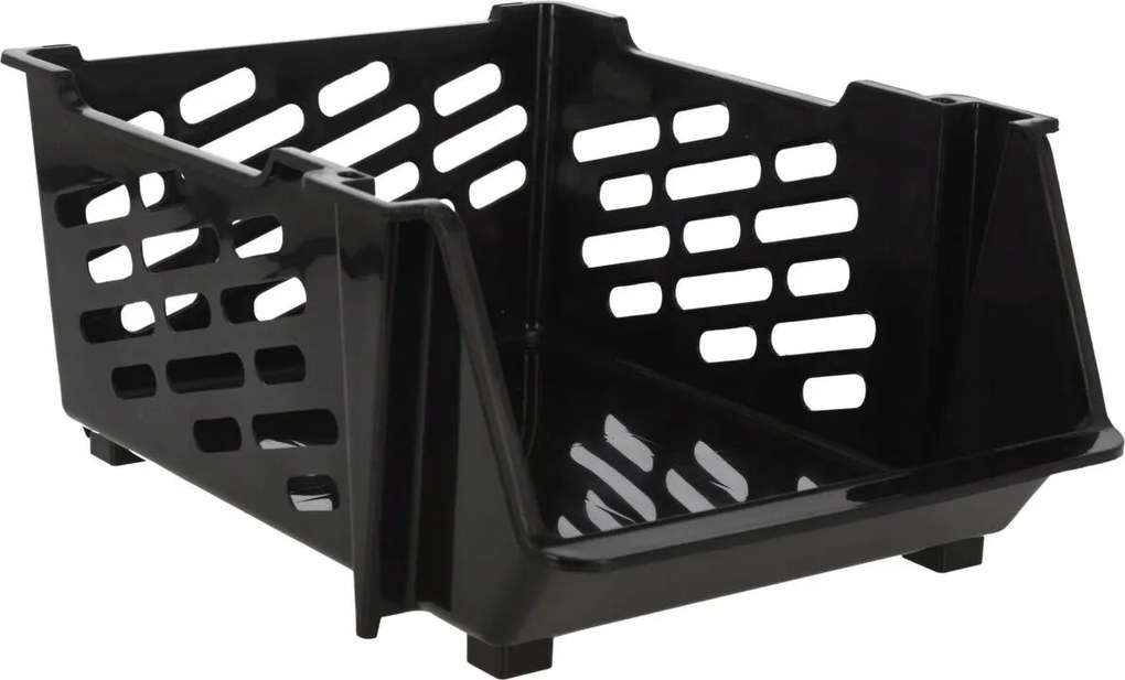 Műanyag tároló kosár 44x33,5x20cm