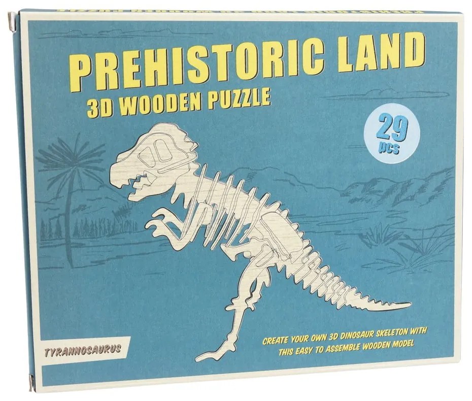 Tyrannosaurus 3D fa puzzle - Rex London