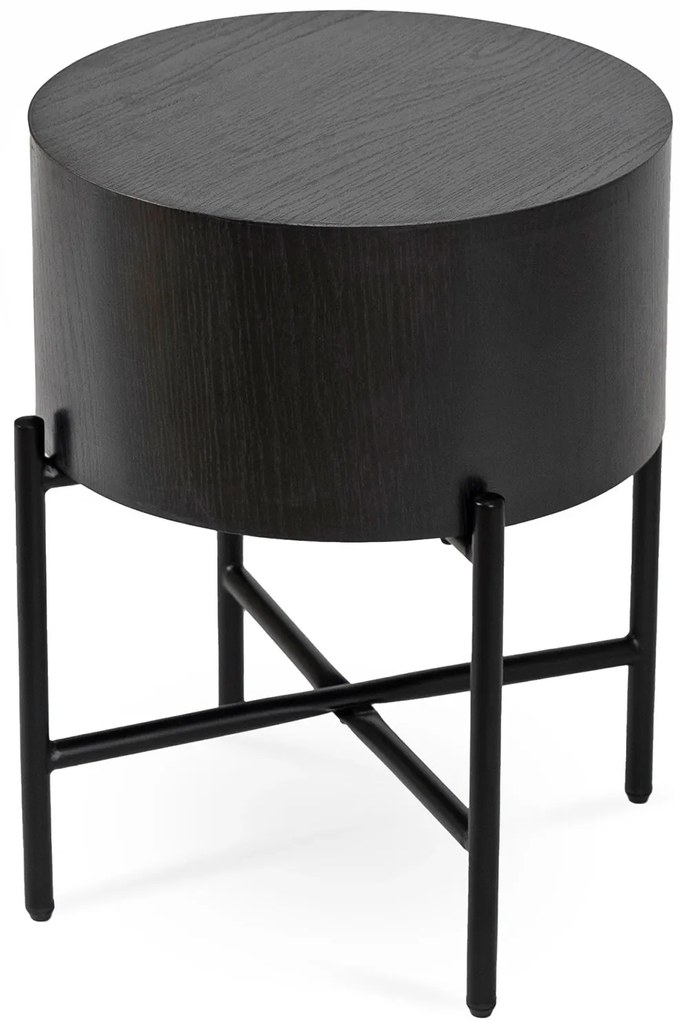 Kisasztal Fekete Színben. CEVES