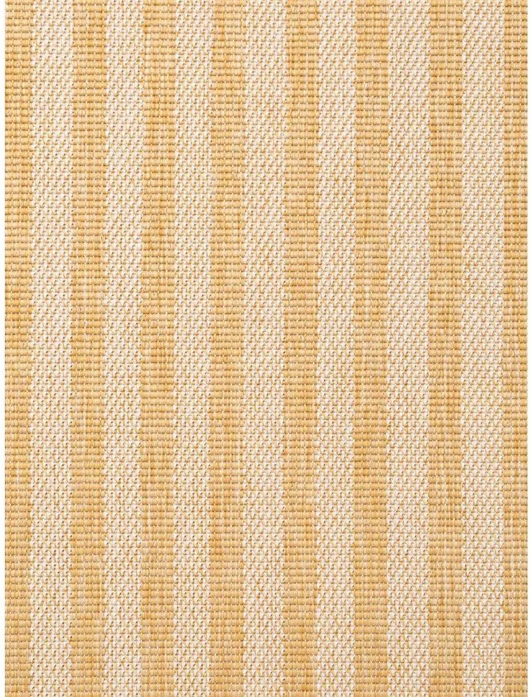 Okkersárga-krémszínű kültéri-beltéri szőnyeg 160x230 cm Haringey Linley – Ted Baker