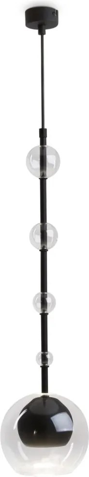 Maytoni modern függeszték ros fekete átlátszó mymod227pl-01b