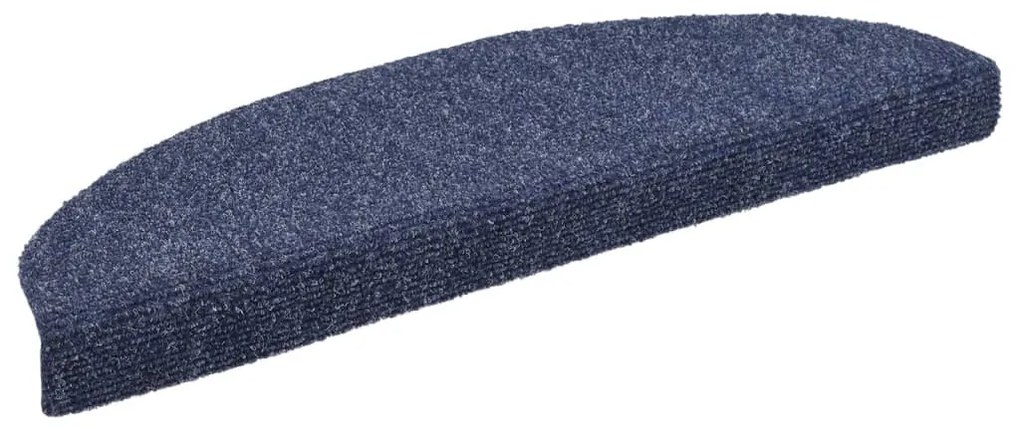 5 db kék tűlyukasztott öntapadó lépcsőszőnyeg 65 x 21 x 4 cm
