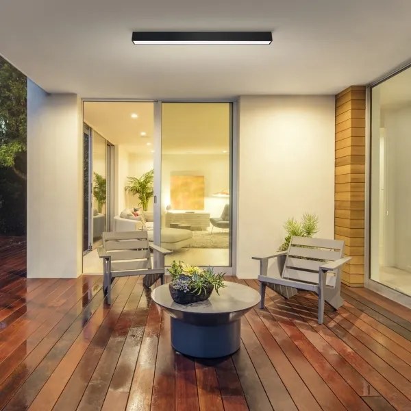 Immax NEO 07255L - LUNGO 20W/230V Wi-Fi LED dimm. lámpa fekete + DO