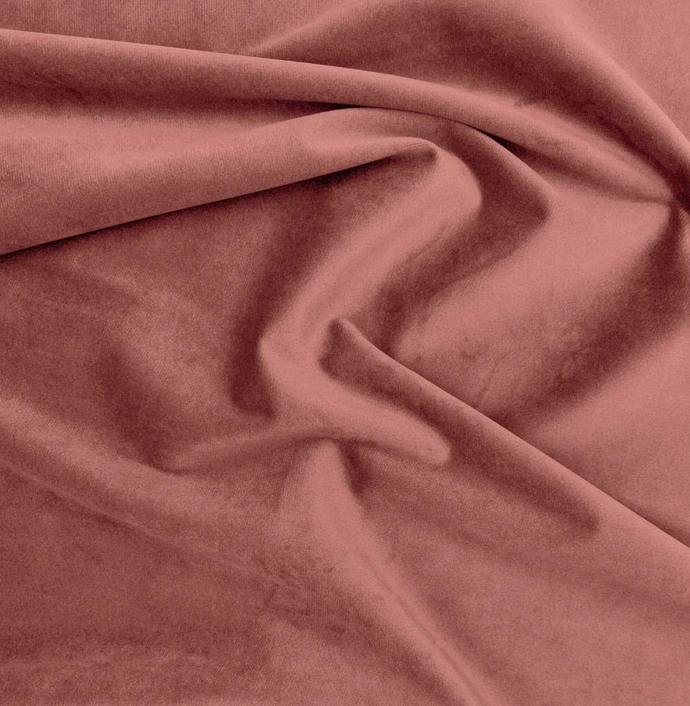 Szövet Anyag Velúr Függöny Plüss Púderrózsaszín