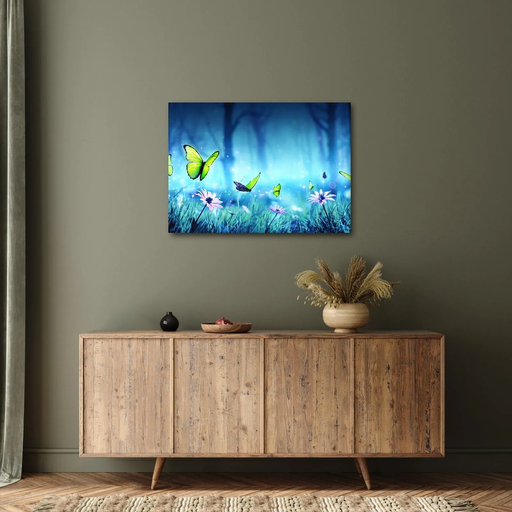 Kép - Misztikus erdei tisztás (70x50 cm)