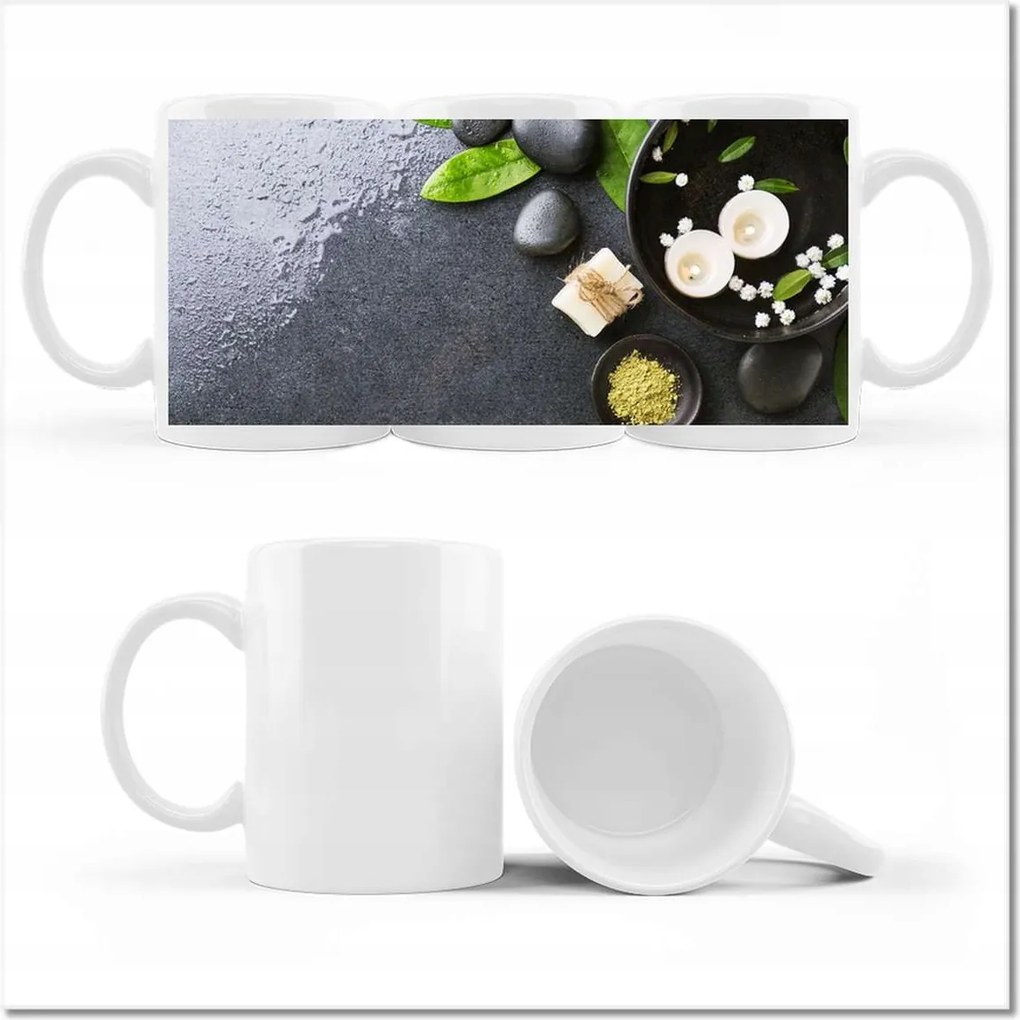 Nyomott mintás bögre Ázsiai relaxáció