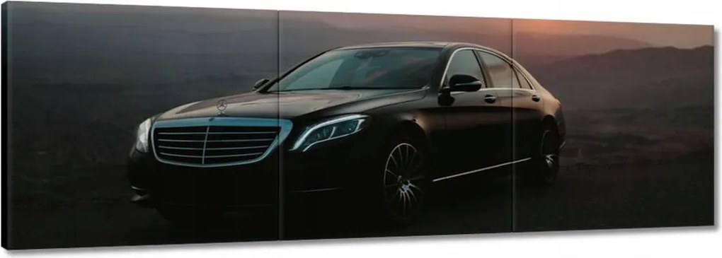 Vászonkép 90x30 Mercedes Autó