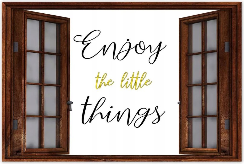 Poszterek 60x40 Élvezze az apró dolgokat