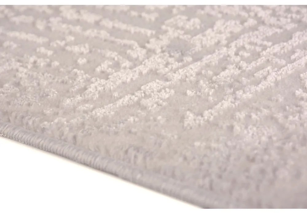 Krémszínű pamut lépcsőszőnyeg szett 16 db-os 25x65 cm Milano Beyaz – Vitaus