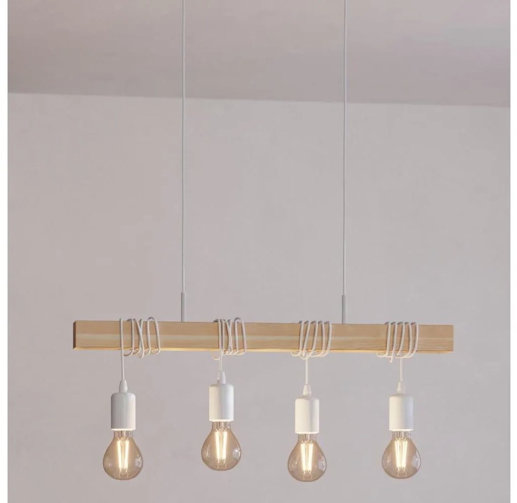 Eglo 43704 - TOWNSHEND kábeles csillár 4xE27/60W/230V