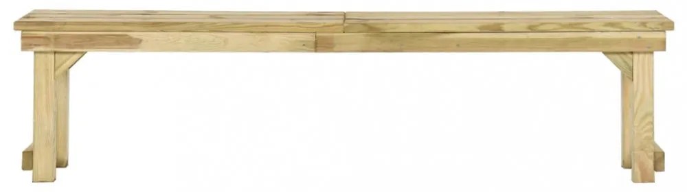 impregnált fenyőfa kerti pad 180 cm