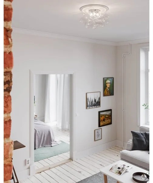 ByRydens 4202240-7002 - Mennyezeti lámpa GROSS 6xG9/5W/230V átlátszó