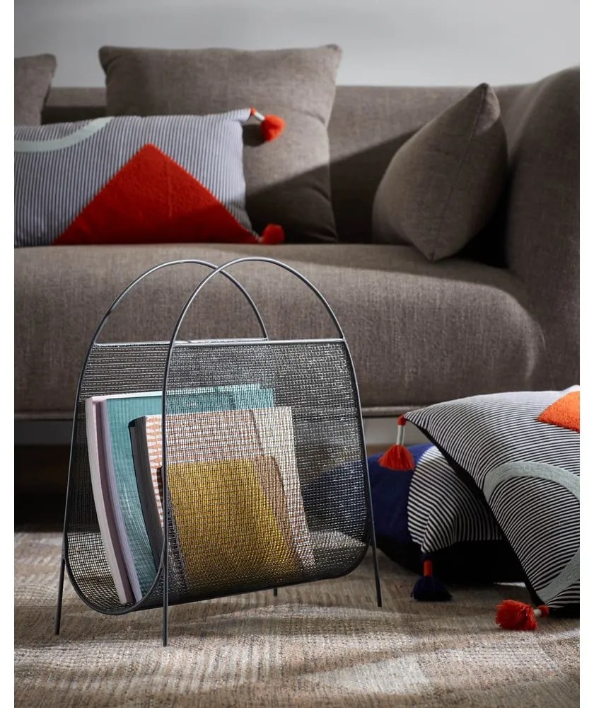 Fém újságtartó állvány Aviva – Kave Home