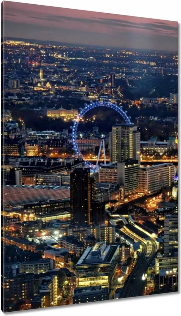 Festmények 80x120 London éjszaka