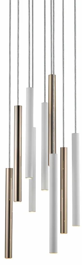 Zuma Line LOYA P0461-09C-B5SB Függőlámpa 9x5W/LED 4050LM