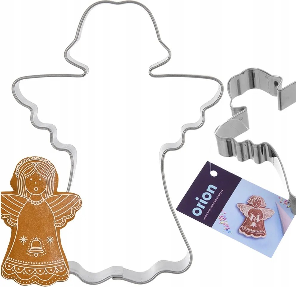 Angyalka lyukasztó angyal keksz lyukasztó forma mézeskalács keksz