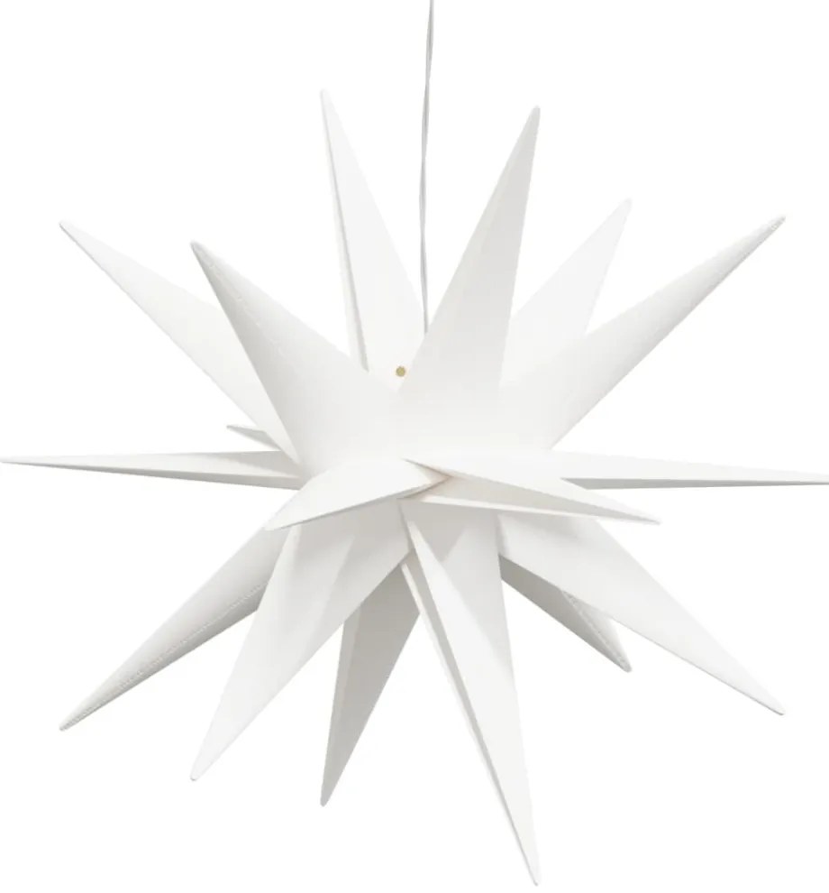 3 db összecsukható fehér karácsonyi lámpa LED-del 43 cm