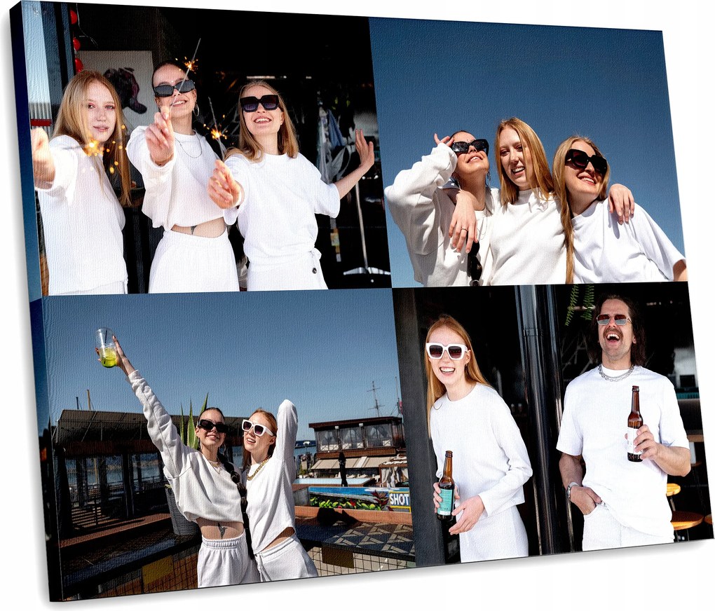 Fotó-vászonkép kollázs vászonkép 20x40 Kreator