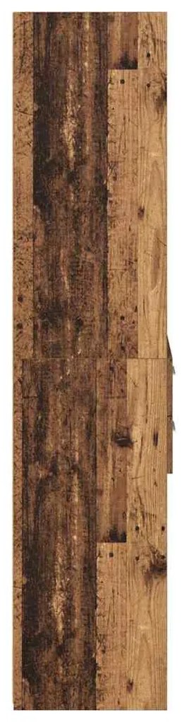 Magasfiú fiókkal Öreg fa 40 x 42,5 x 185 cm Faanyag