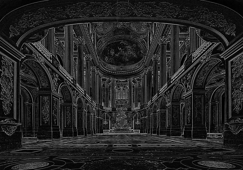 Fotótapéta - Nagyterem, Versailles-i csarnok (152,5x104 cm)