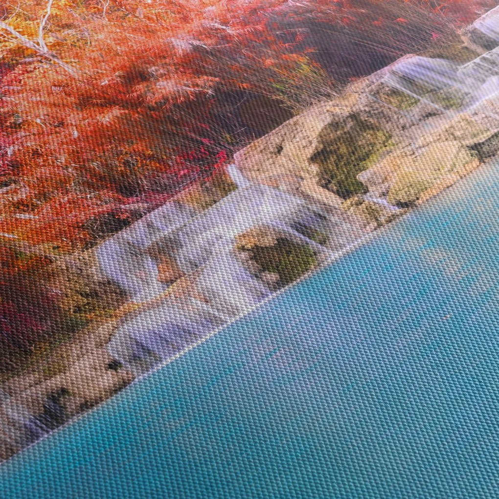 Türkiz lagúna, Laosz, Tat Kuang Si képe (70x50 cm)