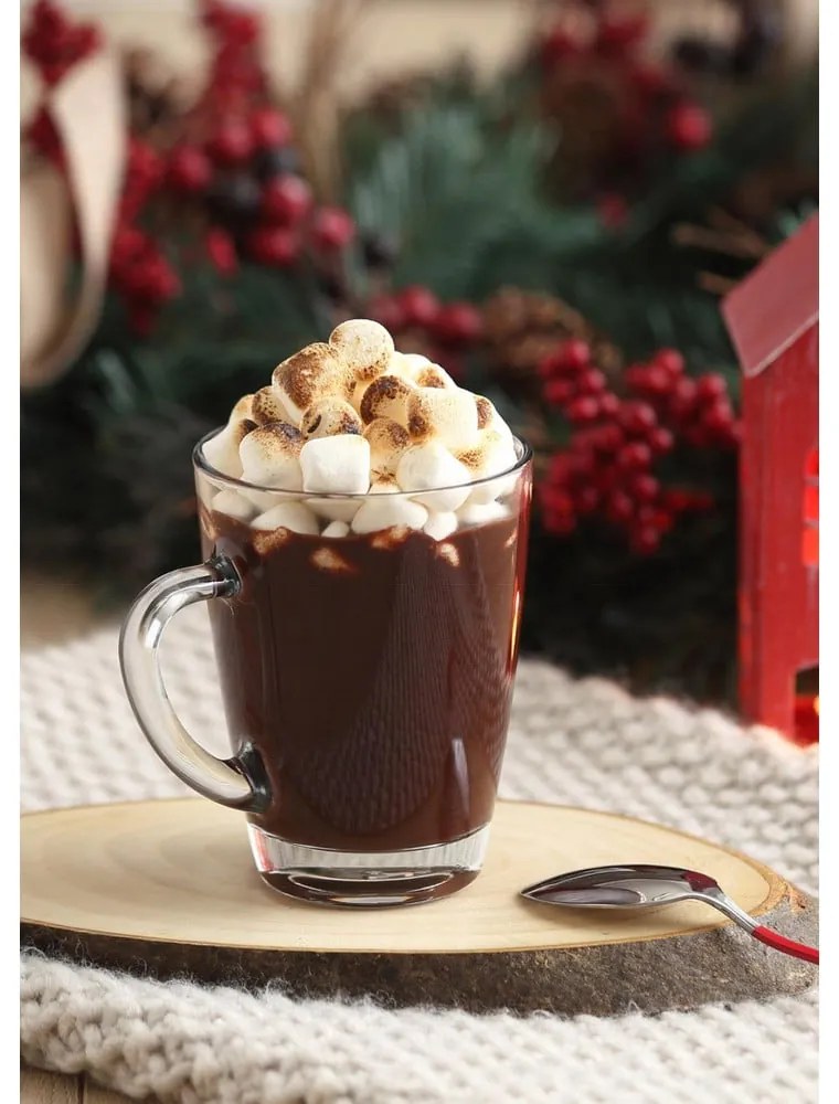 Üveg bögre szett 6 db-os 300 ml – Hermia