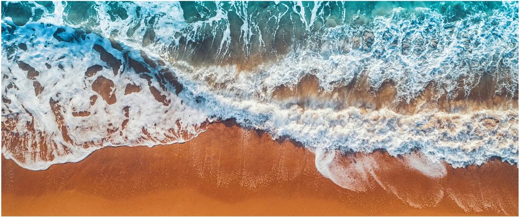 Tengerpart képe (120x50 cm)