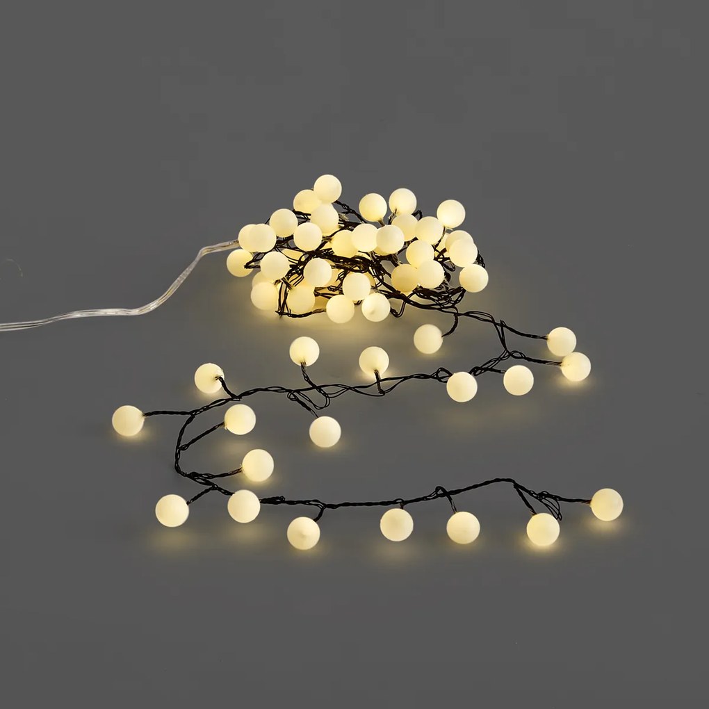 Karácsonyi fényfüzér zöld, 70 fehér LED-del, 3,5 m, IP20 - Dasher