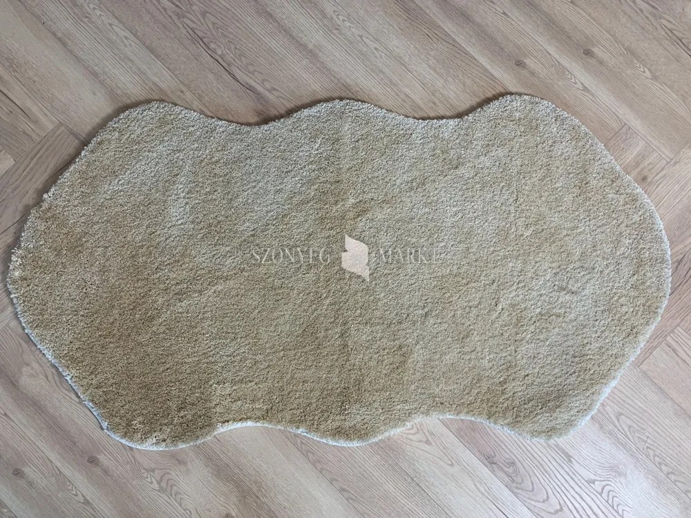 Vajpuha ovális shaggy sebano Bézs (Beige) 67x110